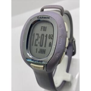 Garmin FR60 W Purple Fitness Watch Heart-Rate Monitor Works New Battery